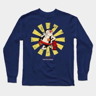 Deputy Dawg Retro Japanese Long Sleeve T-Shirt